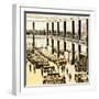 Lloyds Building in 1965-English School-Framed Giclee Print