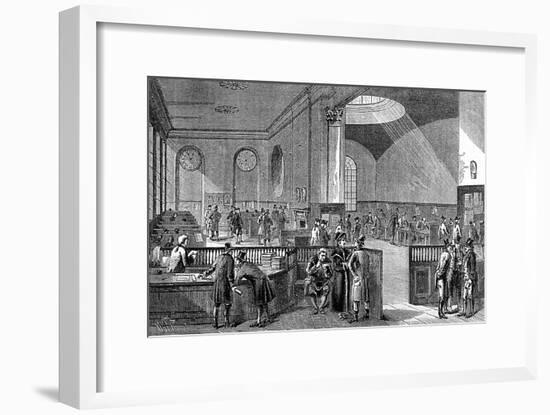 Lloyds Subscription Room-null-Framed Art Print