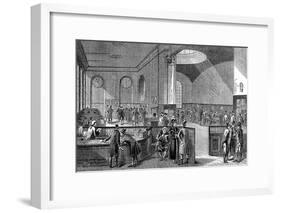 Lloyds Subscription Room-null-Framed Art Print