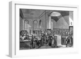 Lloyds Subscription Room-null-Framed Art Print