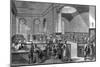 Lloyds Subscription Room-null-Mounted Art Print