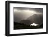 Llyn Bochlwyd, and the Ogwen Valley from Glyder Fach, Snowdonia National Park, Gwynedd, Wales-Peter Barritt-Framed Photographic Print