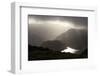 Llyn Bochlwyd, and the Ogwen Valley from Glyder Fach, Snowdonia National Park, Gwynedd, Wales-Peter Barritt-Framed Photographic Print