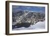 Llyn Cau and Summit of Cader Idris in Winter Sun-Peter Barritt-Framed Photographic Print