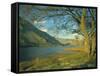 Llyn Gwynant (Lake Gwynant), Gwynedd, North Wales, UK, Europe-Lee Frost-Framed Stretched Canvas