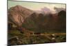 Llyn Idwal, North Wales-Sidney Richard Percy-Mounted Giclee Print