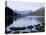 Llyn Mynbyr in the Early Morning, with Snowdonian Mountains Behind, Capel Curig, North Wales-Raj Kamal-Stretched Canvas