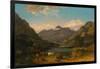 Llyn Nantlle, North Wales, C.1777-George the Elder Barret-Framed Giclee Print