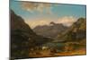 Llyn Nantlle, North Wales, C.1777-George the Elder Barret-Mounted Giclee Print