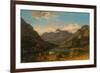 Llyn Nantlle, North Wales, C.1777-George the Elder Barret-Framed Giclee Print