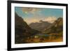 Llyn Nantlle, North Wales, C.1777-George the Elder Barret-Framed Giclee Print