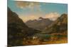 Llyn Nantlle, North Wales, C.1777-George the Elder Barret-Mounted Giclee Print