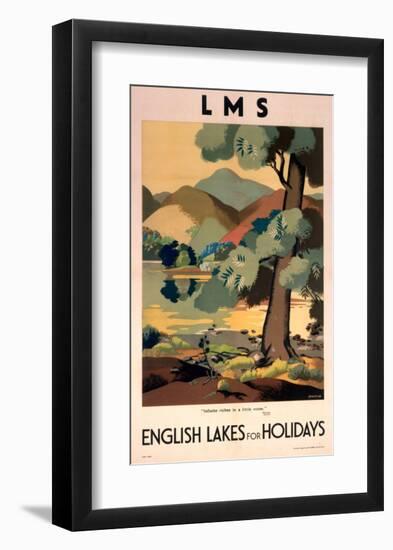 Lms English Lakes for Holidays-null-Framed Art Print