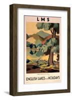 Lms English Lakes for Holidays-null-Framed Art Print