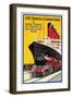 Lms Express/Cunard Poster-null-Framed Premium Giclee Print