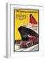 Lms Express/Cunard Poster-null-Framed Premium Giclee Print