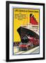 Lms Express/Cunard Poster-null-Framed Giclee Print