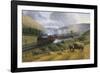 LMS The Royal Scot, Tebay Troughs, 1935-Gerald Broom-Framed Giclee Print