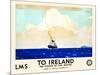 LMS To Ireland-Norman Wilkinson-Mounted Art Print