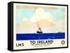 LMS To Ireland-Norman Wilkinson-Framed Stretched Canvas