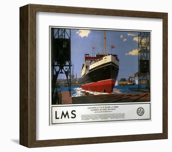 LMS-null-Framed Art Print