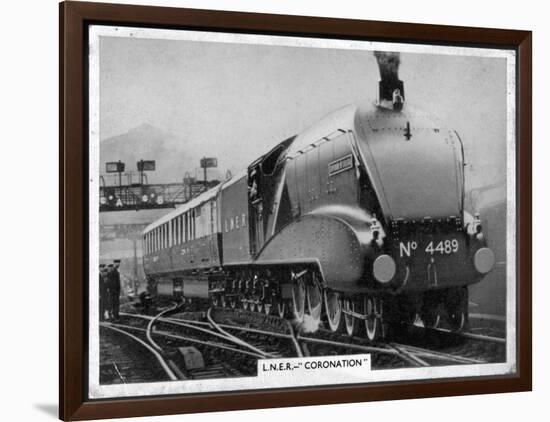 LNER Coronation-null-Framed Photographic Print