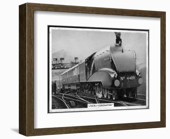 LNER Coronation-null-Framed Photographic Print