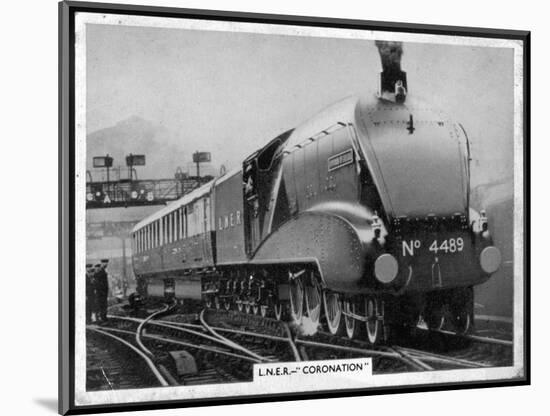 LNER Coronation-null-Mounted Photographic Print