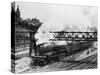 LNER Express Locomotive-null-Stretched Canvas