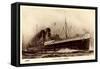 Lner, R.M.S. Antwerp, London and North Eastern Railway-null-Framed Stretched Canvas