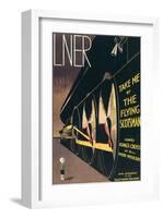 LNER, Take Me By the Flying Scotsman-A^ R^ Thomson-Framed Art Print