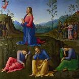 The Agony in the Garden, C. 1502-1503-Lo Spagna-Framed Giclee Print