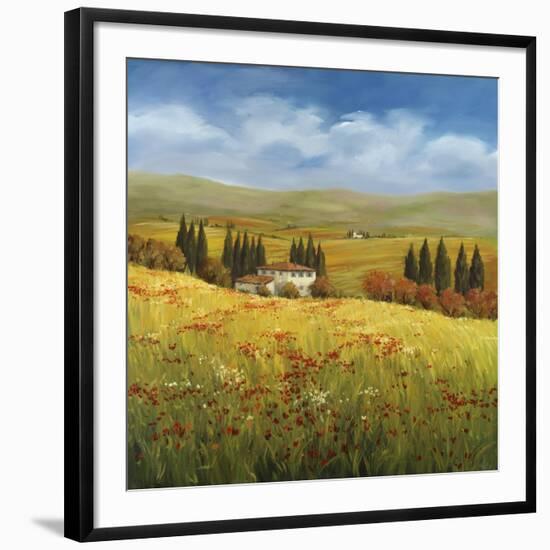 Lo Splendor De La Toscana-Tim Howe-Framed Giclee Print