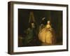 Lo Studio Del Pittore (The Artist's Studio)-Pietro Longhi-Framed Giclee Print