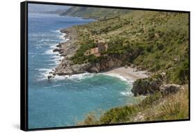 Lo Zingaro Natural Reserve, Tonnarella Dell'uzzo-Guido Cozzi-Framed Stretched Canvas
