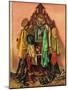 "Loaded Coat Rack", April 14, 1945-John Atherton-Mounted Premium Giclee Print