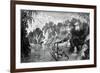 Loading a Cotton Steamer, C1880-Catherine Cooper Hopley-Framed Giclee Print