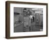 Loading a Drinks Vending Machine at an Experimental Kitchen in Sheffield, South Yorkshire, 1966-Michael Walters-Framed Photographic Print