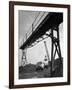 Loading a Ford Thames Trader Tipper Lorry, Finningley, Near Doncaster, South Yorkshire, 1966-Michael Walters-Framed Photographic Print