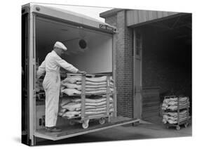 Loading Area at the Danish Bacon Company, Kilnhurst, South Yorkshire, 1968-Michael Walters-Stretched Canvas