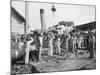 Loading Bananas, Port Antonio, Jamaica, C1905-Adolphe & Son Duperly-Mounted Giclee Print