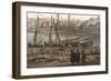 Loading Barrels of Salted Fish at the Port of Dieppe, 1765-Claude Michel Clodion-Framed Giclee Print