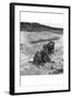 Loading Boulder on Stone Boat-Dorothea Lange-Framed Art Print