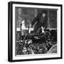 Loading Bowling Pins at Silver Blades Ice Rink, Sheffield, South Yorkshire, 1964-Michael Walters-Framed Photographic Print