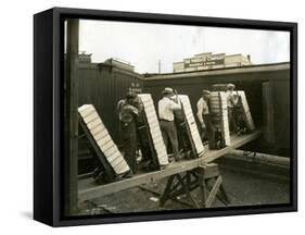 Loading Boxes of Cherries, Kenniwick, 1928-Asahel Curtis-Framed Stretched Canvas