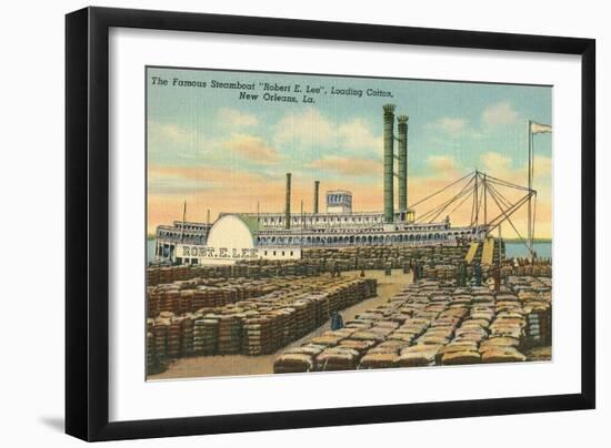 Loading Cotton, New Orleans, Louisiana-null-Framed Art Print