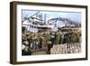 Loading Cotton onto a Ship, Memphis, Tennessee, USA, C1900s-null-Framed Giclee Print