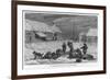 Loading Goods onto a Dog Sledge at Fort St. Michael (Formerly Michaelowski) in Norton Gulf Alaska-Frederick Whymper-Framed Premium Giclee Print