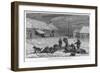 Loading Goods onto a Dog Sledge at Fort St. Michael (Formerly Michaelowski) in Norton Gulf Alaska-Frederick Whymper-Framed Art Print