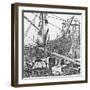 Loading Goods onto Russian Ship in the Port of St Petersburg-null-Framed Giclee Print